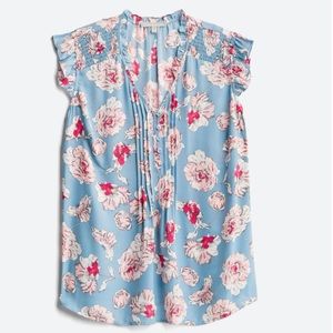 Flutter detail blouse